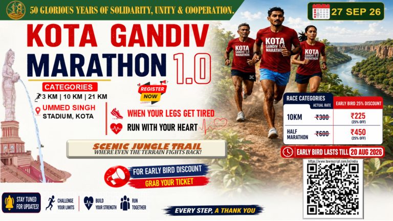 KOTA GANDIV MARATHON 1.0 event listing