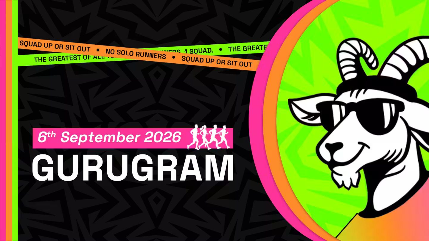 GOAT Run Gurugram 2026 Event cover