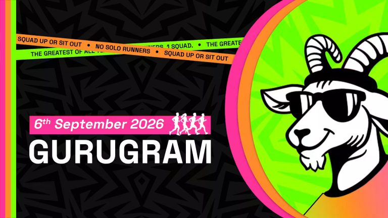 GOAT Run Gurugram 2026 event listing